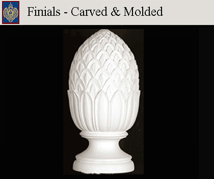 Imperial Productions Finials - copyright MRDCI 