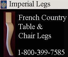 French Country Furniture Legs