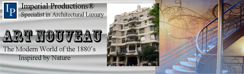 Art Nouveau Corbels - Inspired by nature