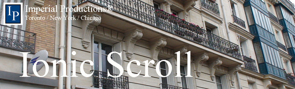 Ionic Scroll Corbels