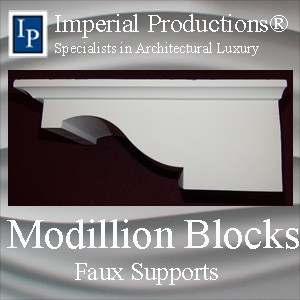 Modillion Blocks for under Soffits