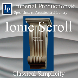 Ionic Scroll Corbel Collection