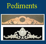 Pediments for doors and windows