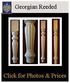 Georgian Reeded Legs