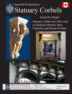 Statuary Corbels Canada $ catalog