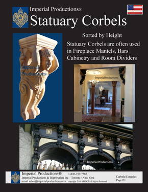 Statuary Corbels US$ Catalog