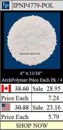 IPNP4779 Floral Rosette 4 inches