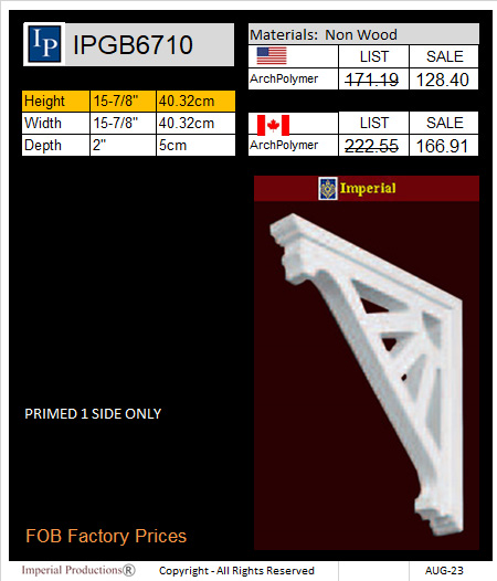 IPGB6710 Triangle Bracket