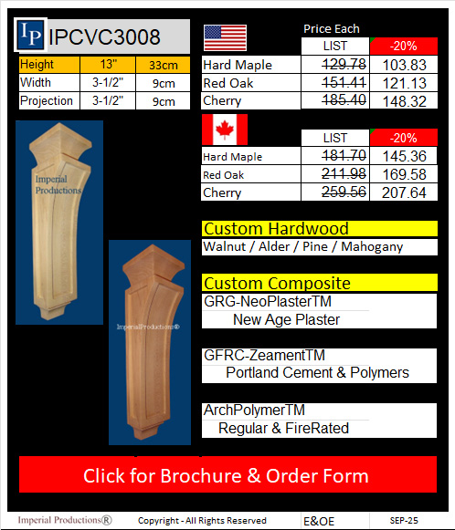 IPCVC3008 corbels