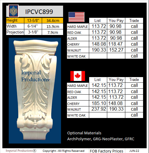 IPCVC899 pilaster console
