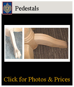 table pedestal kits with legs from Imperial