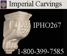 IPHO267 Vineyard Corbel 7" high
