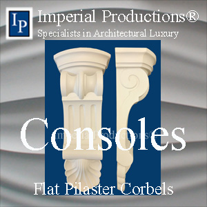 Consoles - pilaster corbels 